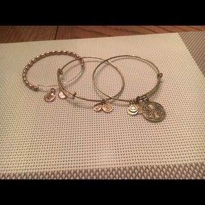 Alex and Ani bracelet set